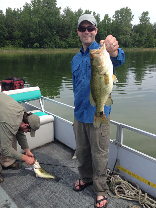 Will with a Largemouth Bass