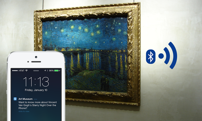 iBeacon Art Museum App Example