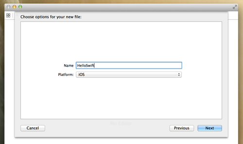 Xcode 6 Playground Option